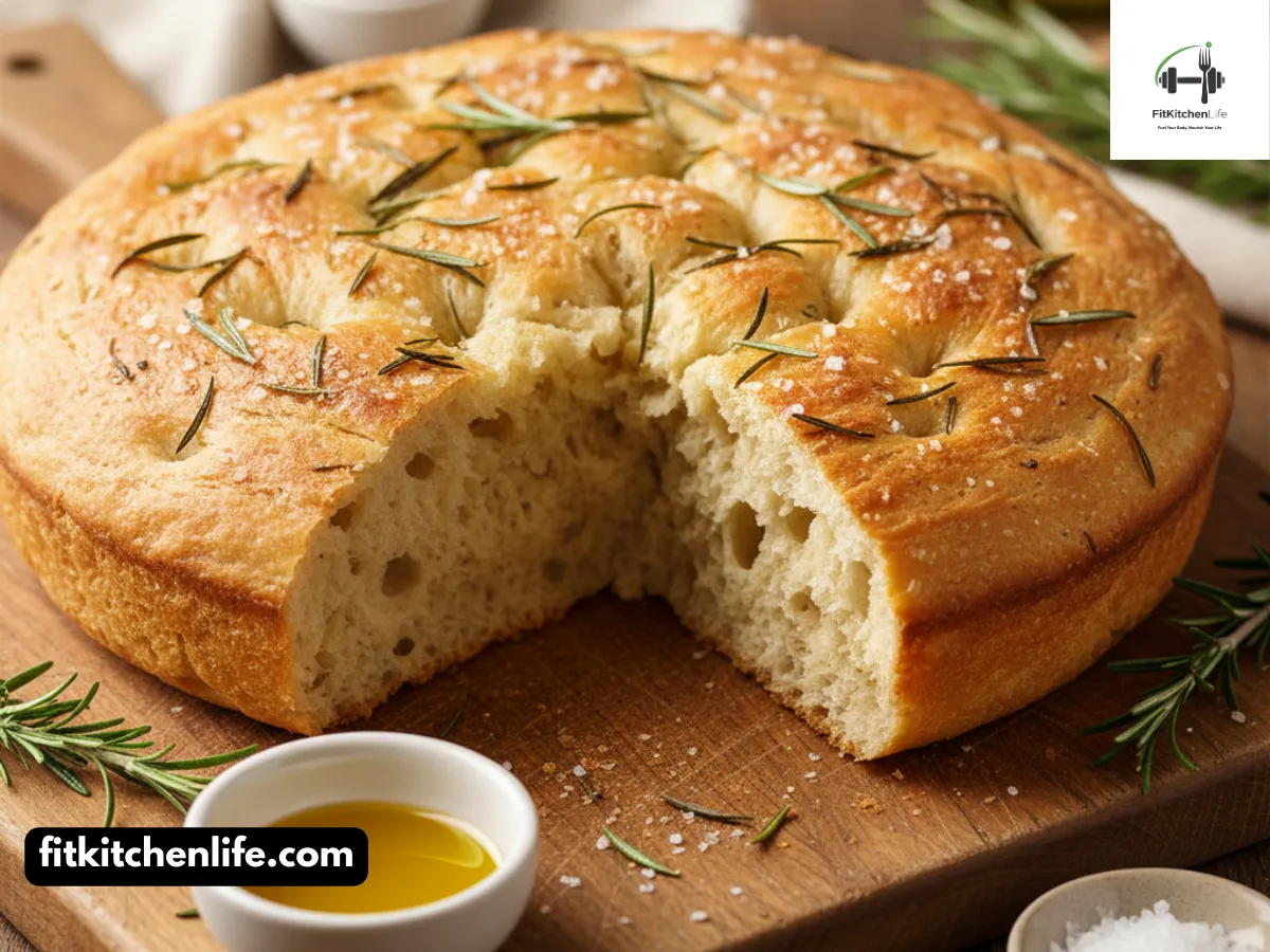 Classic Italian Focaccia Golden, Crispy, Airy Flatbread Perfect