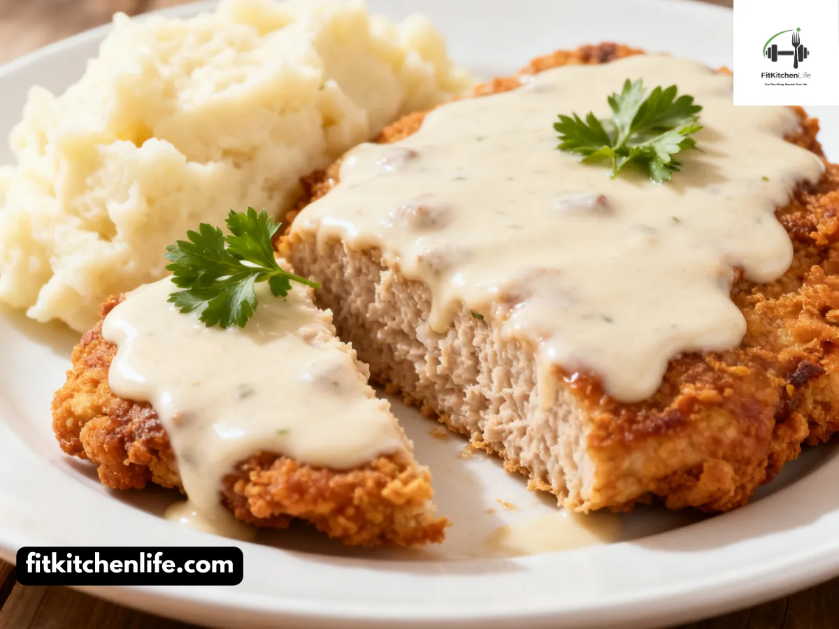 Crispy Chicken Fried Steak with Creamy Country Gravy Southern Comfort Perfection