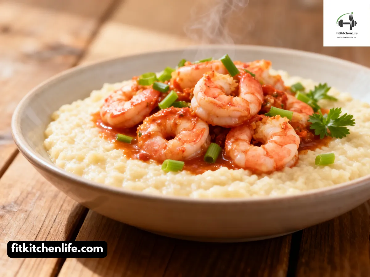 Spicy Cajun Shrimp and Creamy Stone-Ground Grits Southern Comfort Perfection