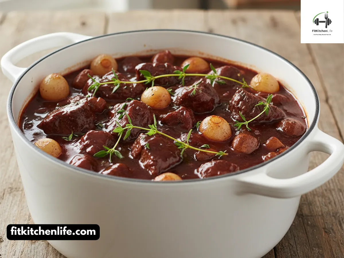 Beef Bourguignon Burgundy's Iconic Wine-Braised Masterpiece