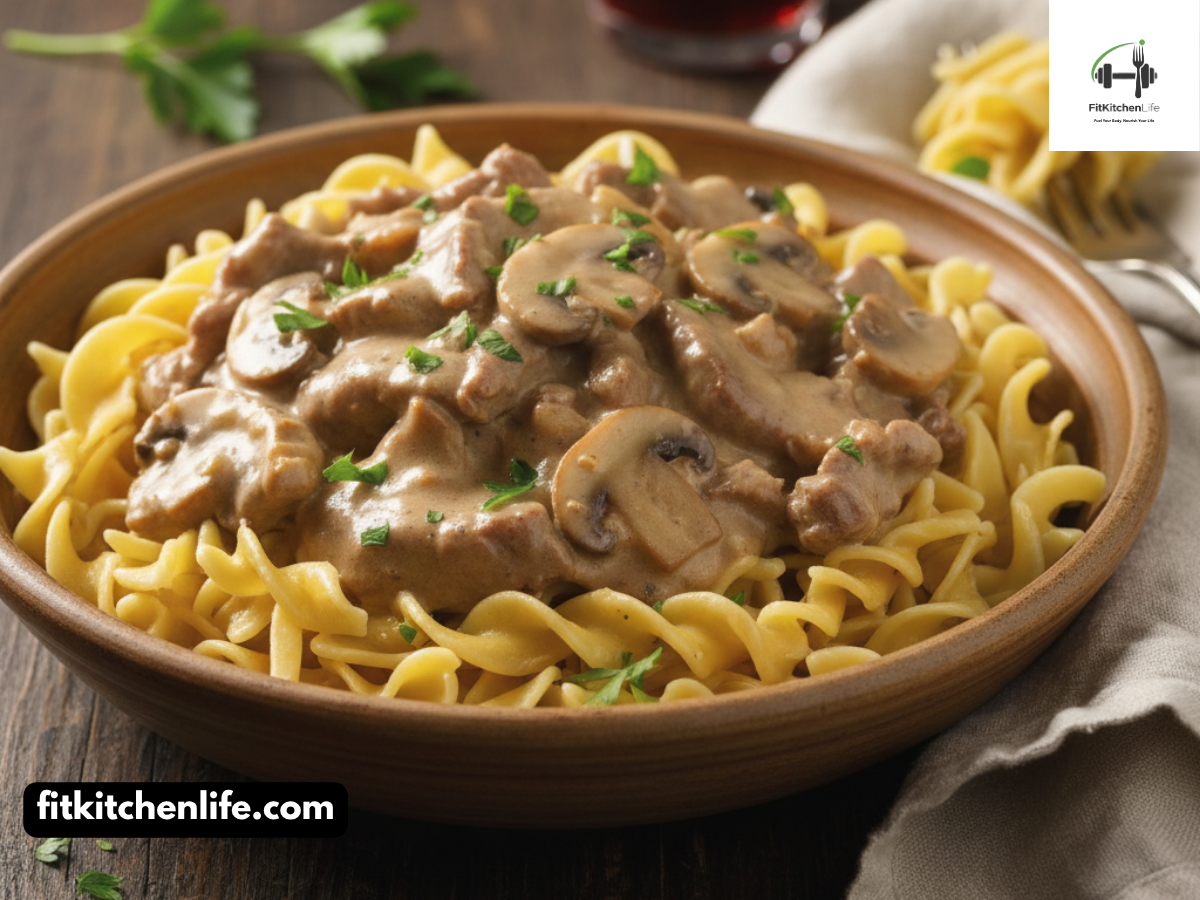 Beef Stroganoff Supreme A Cozy Taste of Russian Tradition