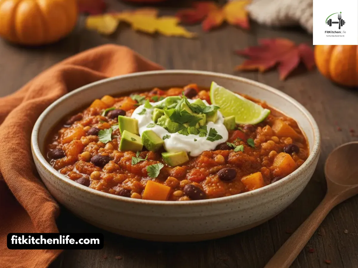 Butternut Squash and Black Bean Chili Cozy Vegan Comfort in a Bowl