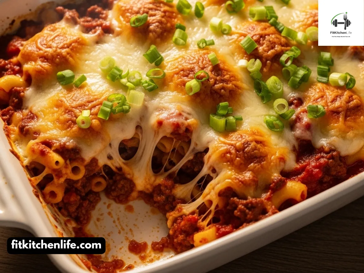 Cheesy Beef Macaroni Casserole Hearty Family Bake in 1 Hour