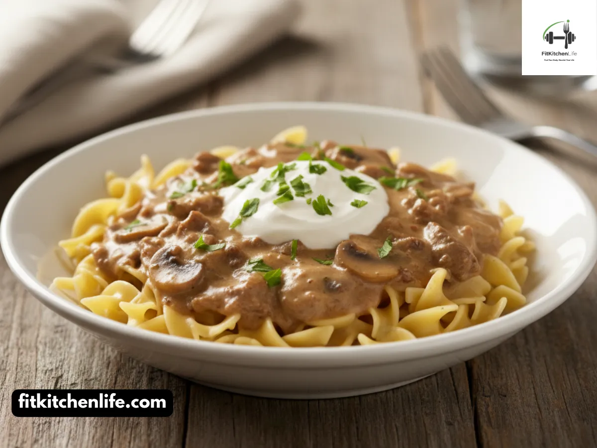Classic Beef Stroganoff Rich, Creamy Comfort in 30 Minutes