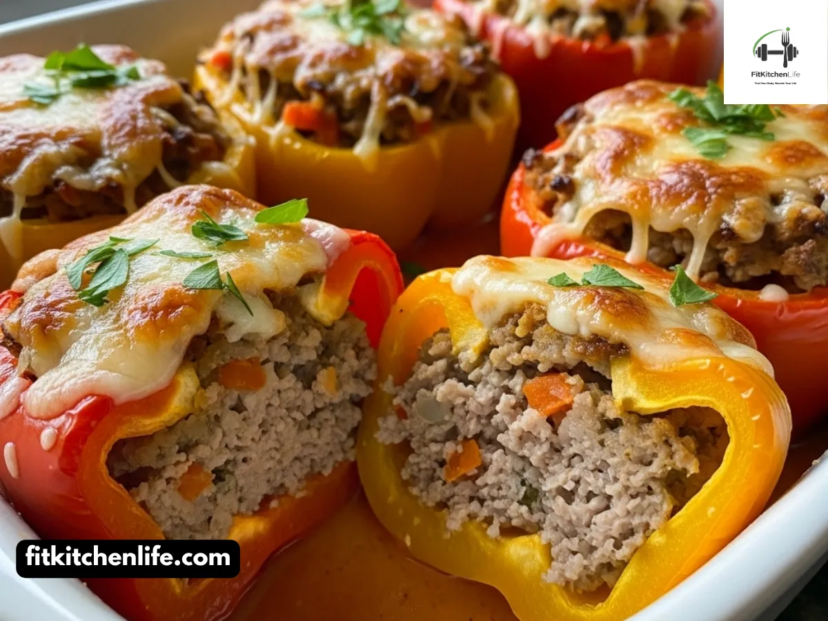 Classic Stuffed Bell Peppers Hearty Beef and Rice Bake in 1 Hour