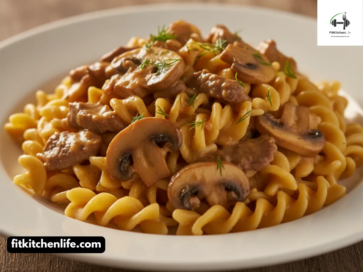 Creamy Beef Stroganoff Pasta Russian Elegance in 45 Minutes