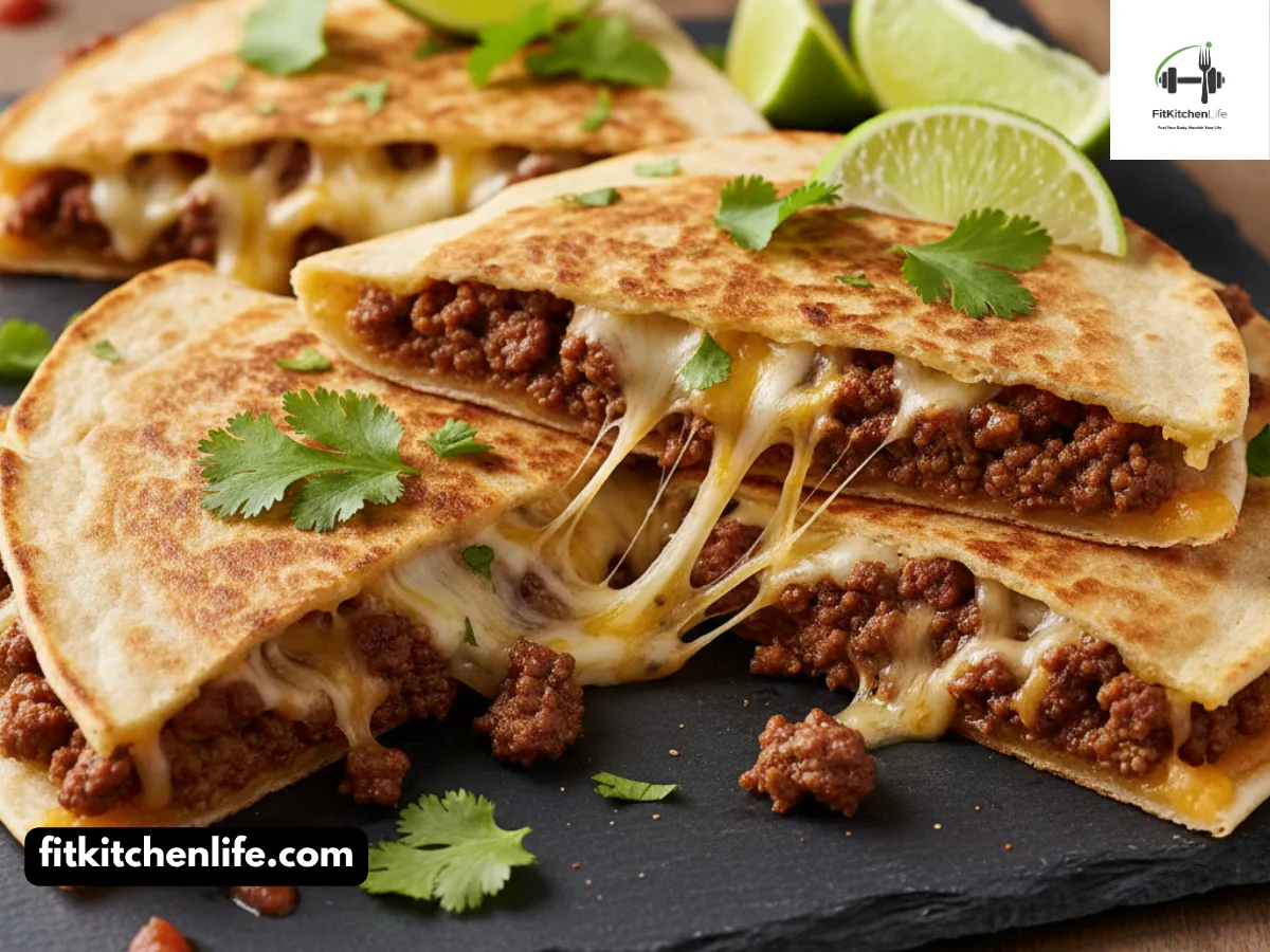 Crispy Beef Quesadillas Cheesy Tex-Mex Crunch in 25 Minutes