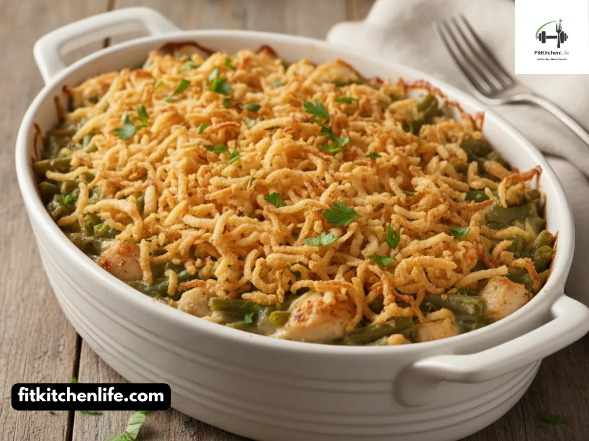 Green Bean Casserole with Chicken A Classic Comfort Food Favorite