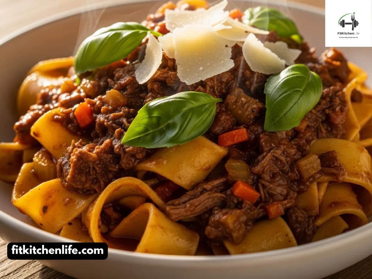 Rich Beef Ragu Velvety Slow-Simmered Italian Sauce in 2 Hours