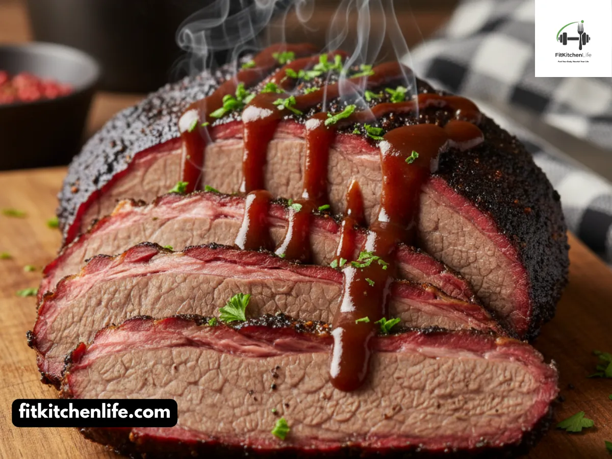 Smoked Brisket Backyard-Style Perfection with Homemade BBQ Sauce