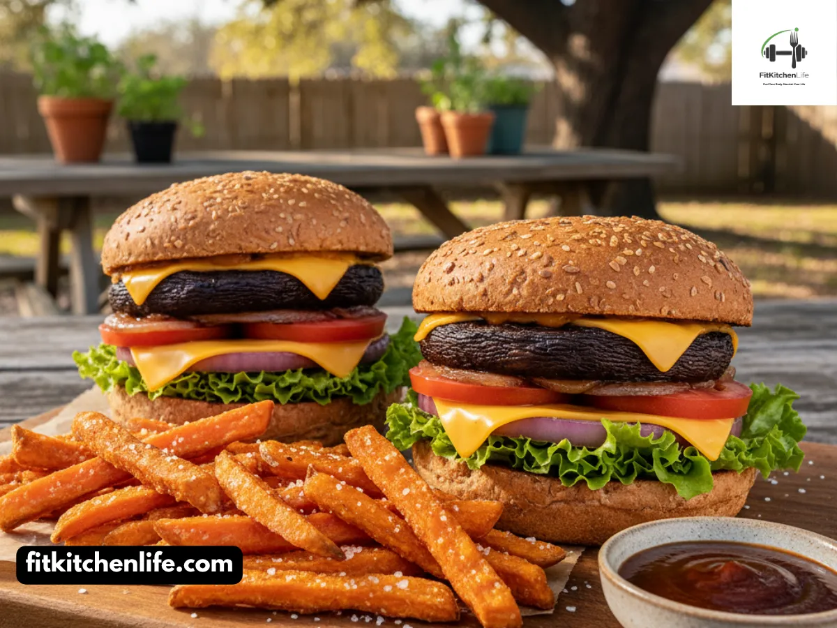 Smoky Vegan Portobello Mushroom Burgers The Ultimate BBQ Favorite