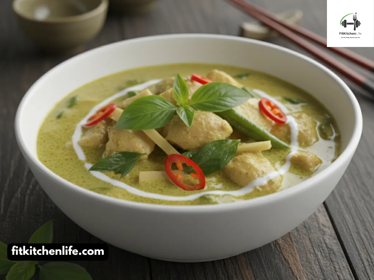 Thai Green Curry Chicken (Gaeng Keow Wan Gai): A Harmony of Spice and Silk