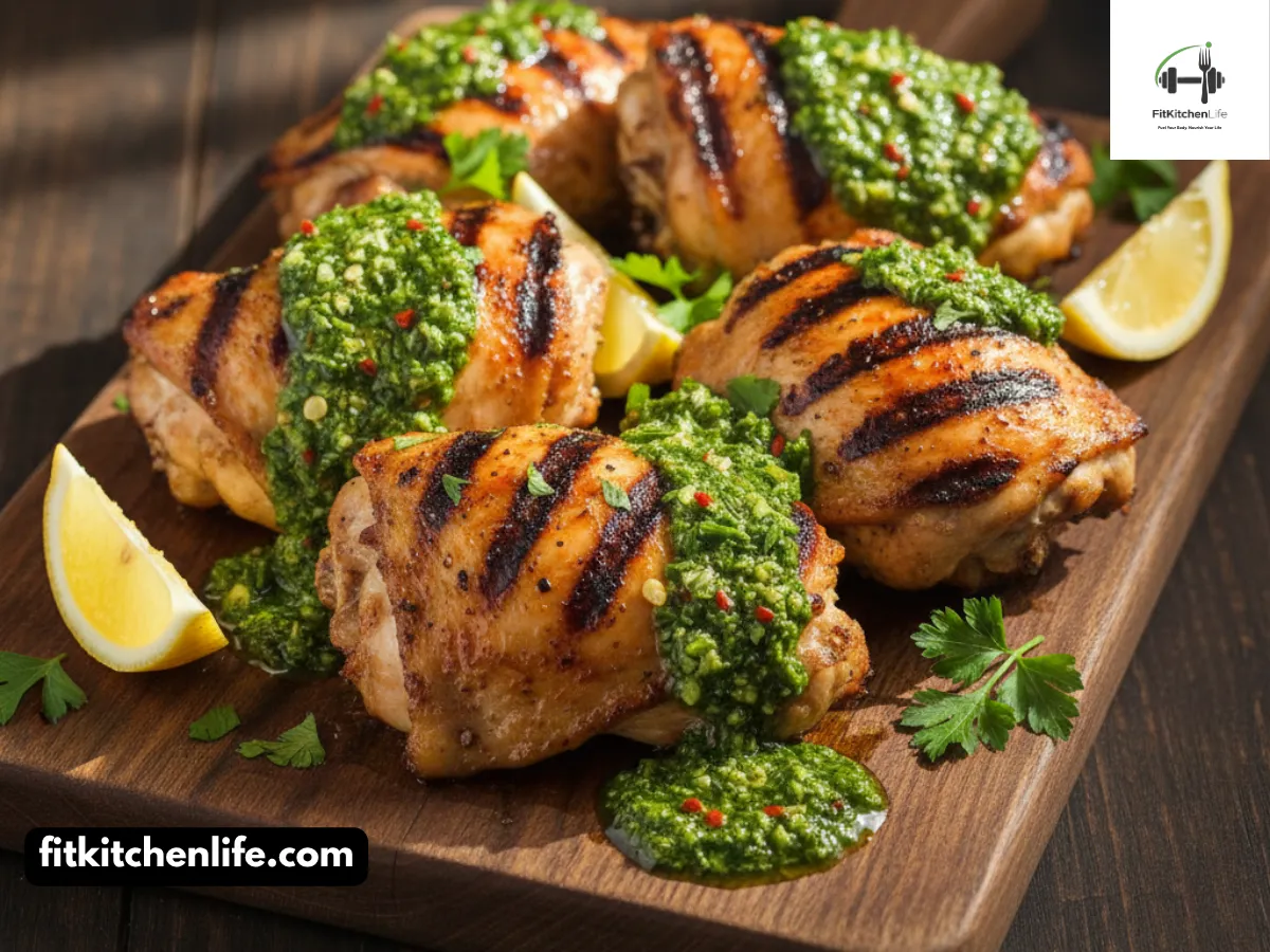 Traditional Argentinian Chicken Chimichurri A Taste of the Asado Spirit
