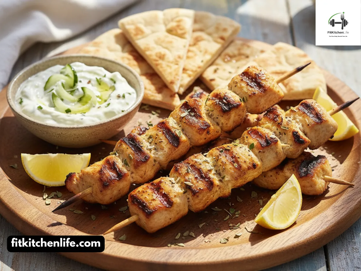 Traditional Greek Chicken Souvlaki: The Quintessential Mediterranean Skewer