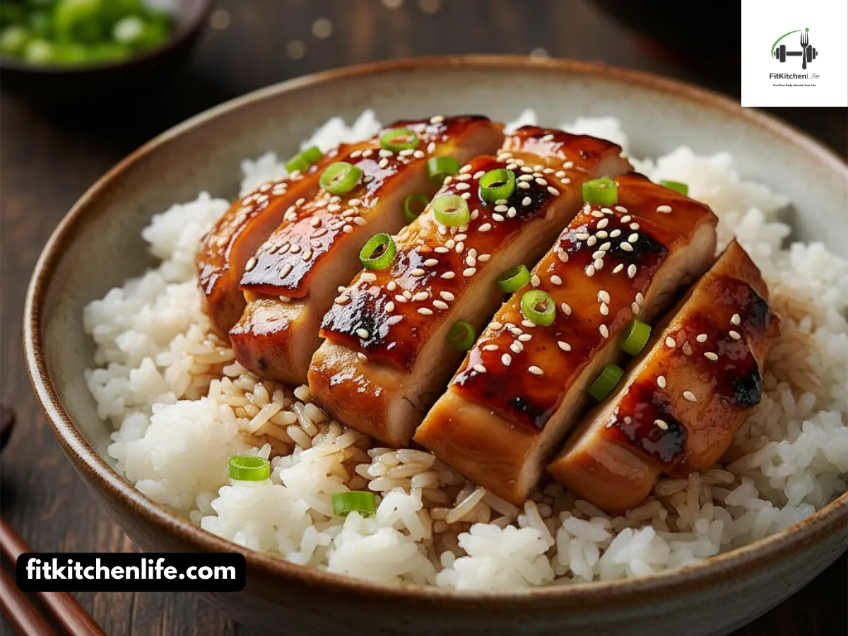 Traditional Japanese Teriyaki Chicken Glossy Perfection in Every Bite