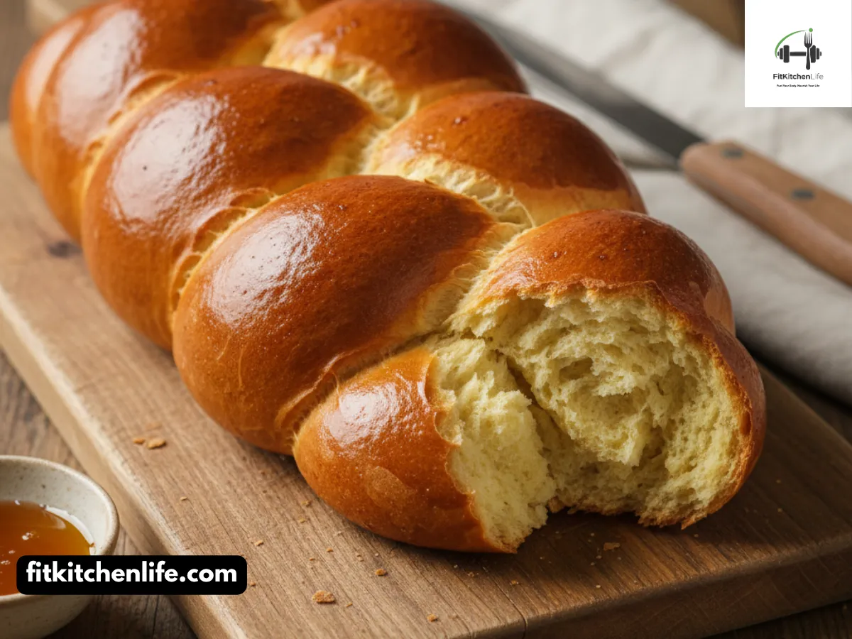 Traditional Jewish Challah Braided Egg Bread Perfect for Shabbat