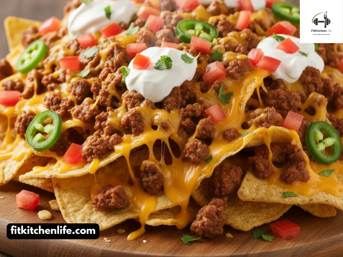 Ultimate Loaded Beef Nachos Cheesy, Meaty Party Perfection in 30 Minutes