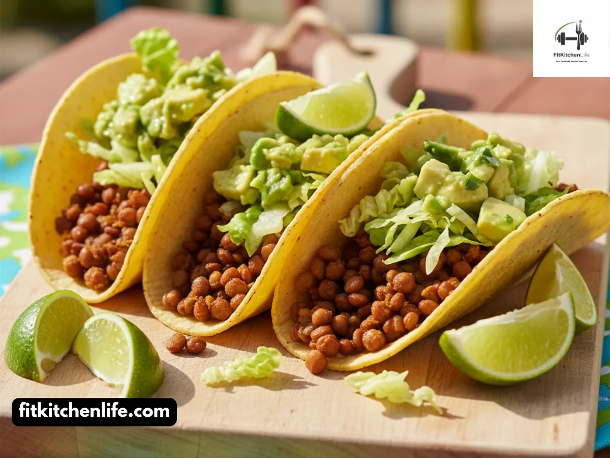 Vegan Lentil Tacos with Avocado Salsa A Fresh Twist on Taco Night