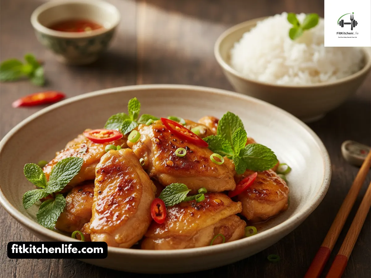 Vietnamese Lemongrass Chicken (Gà Xào Sả Ớt) A Fragrant Stir-Fry Classic
