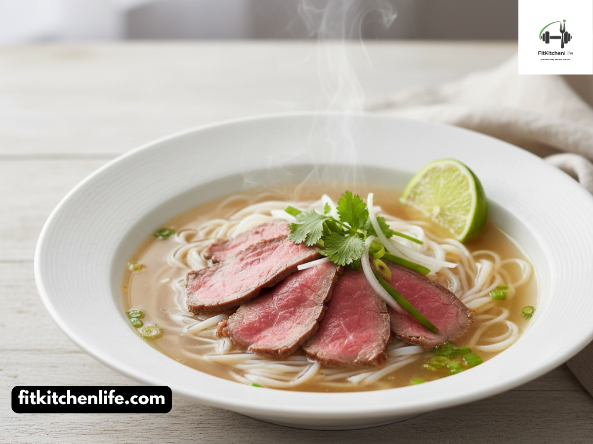 Vietnamese Pho Bo Noodles The Essence of Hanoi in a Bowl