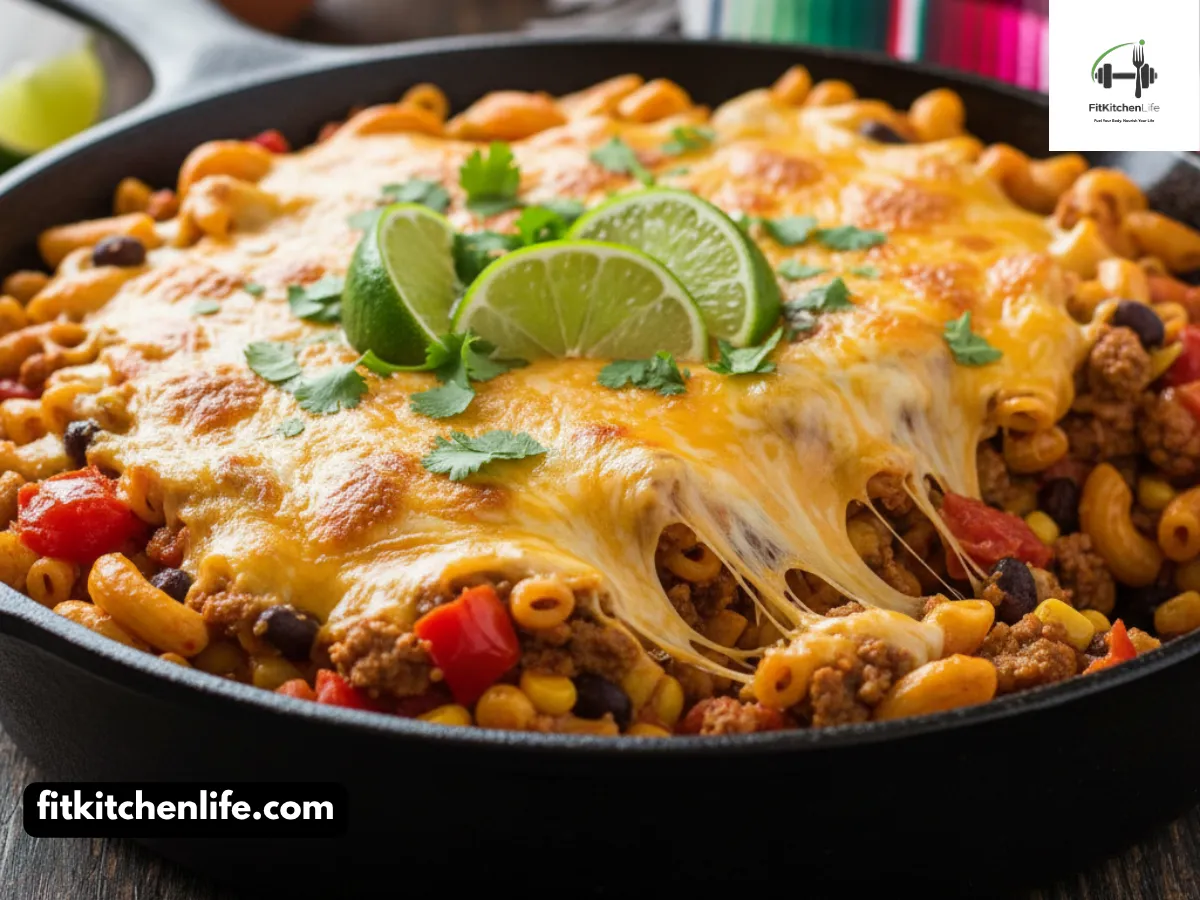 Zesty One-Pot Taco Pasta Tex-Mex Fusion in 30 Minutes