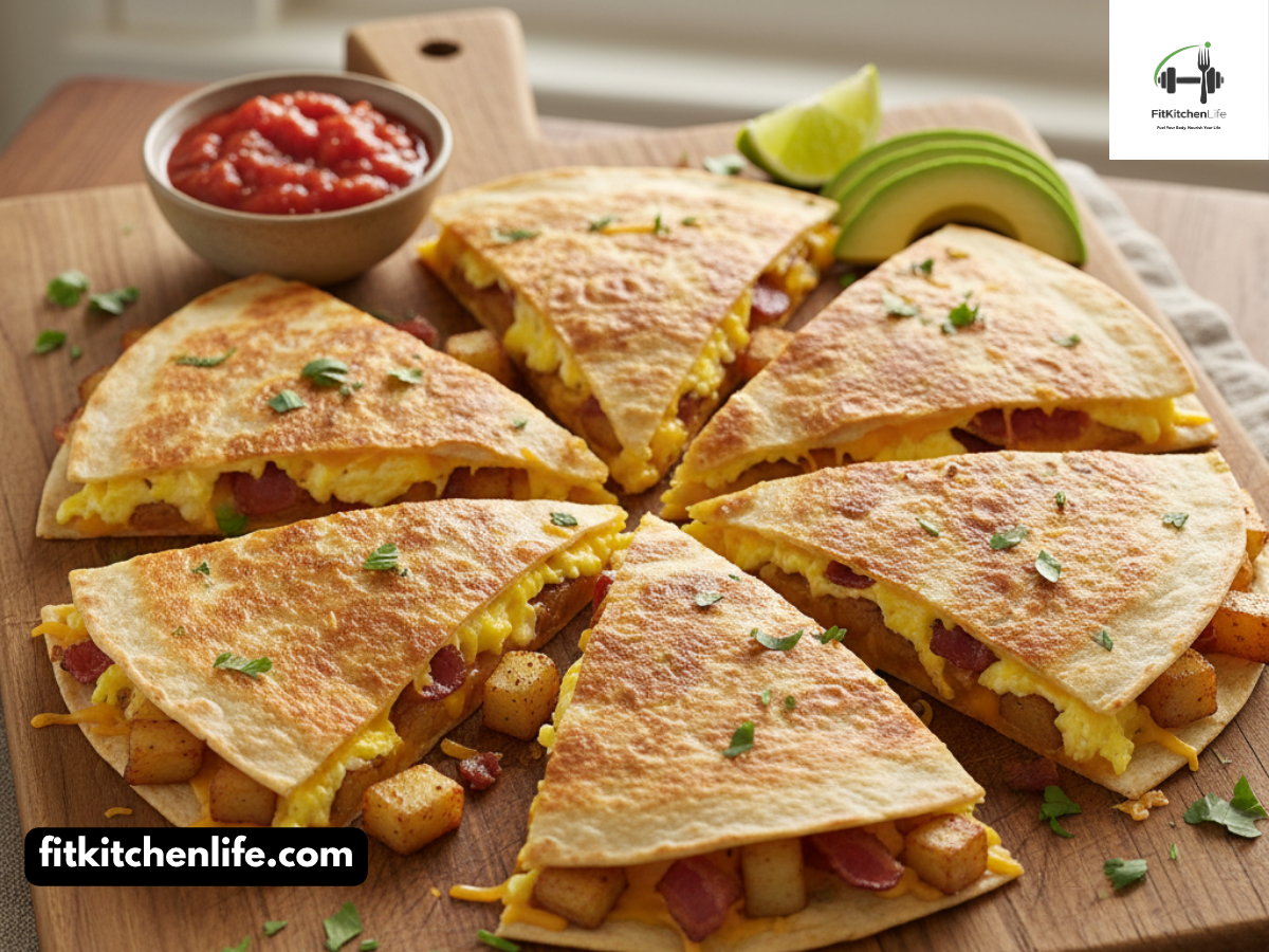 Crispy Breakfast Quesadilla A Cheesy, Protein-Packed Morning Favorite