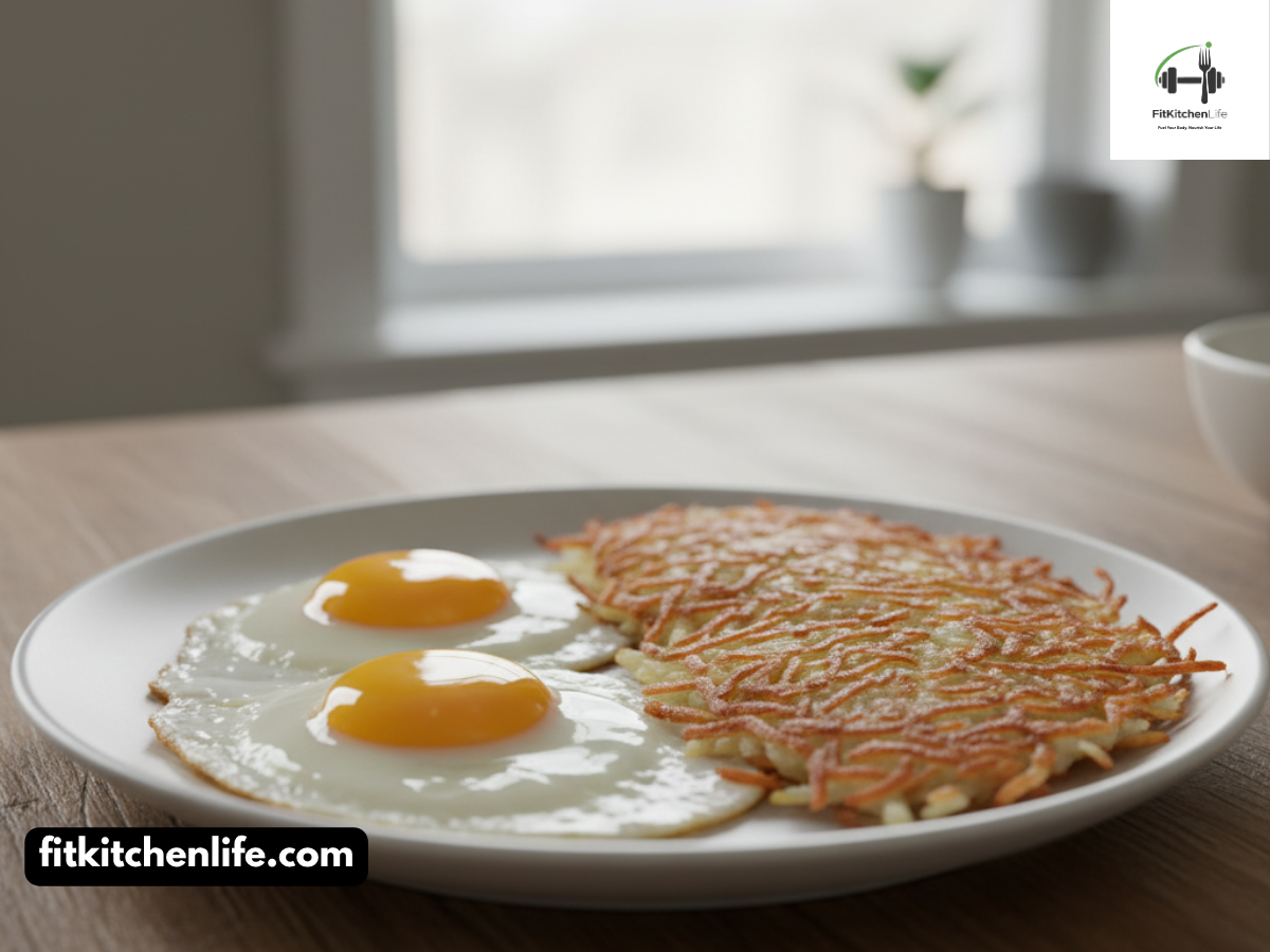 Sunny-Side-Up Eggs & Hash Browns A Classic Diner Breakfast Reinvented